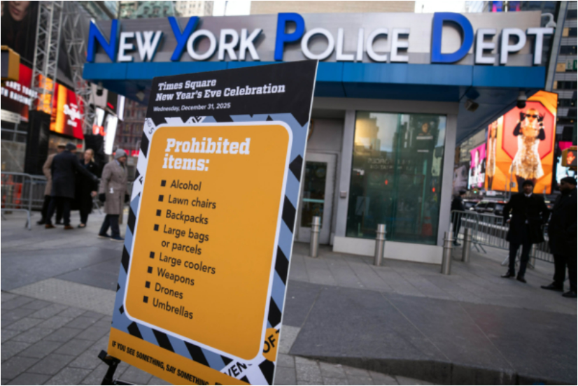 跨年安保首采二次安检 地空双层执法