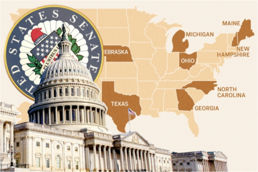 2026年值得关注的美国参院8场关键选举