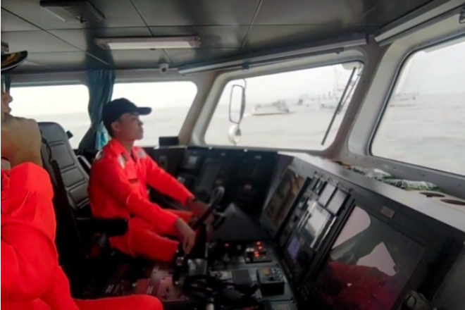 中共4艘海警船袭扰金门 遭台海巡强势驱离