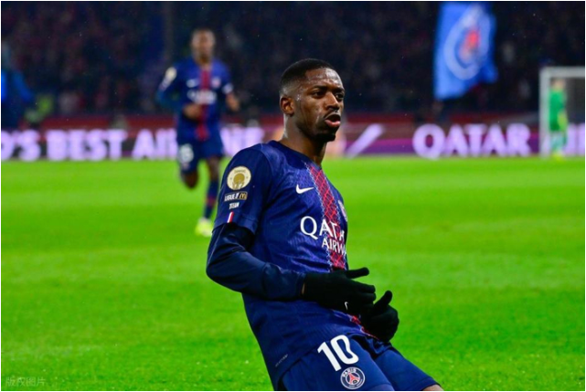 3-0，登贝莱双响炮：无敌吊射+无敌远射，率队4连胜升至法甲第一