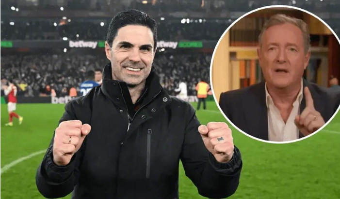 皮尔斯-摩根病中坚称阿森纳将夺四冠王