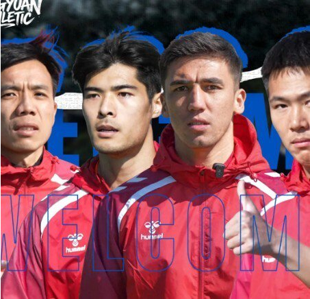 官方：罗涵博文、朱海威、刘鑫宇、阿巴别克热-艾尔肯加盟兰州陇原竞技